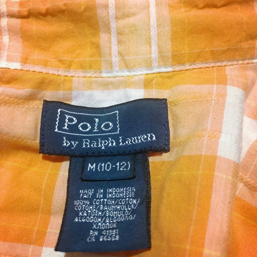 Boys Ralph Lauren Short Sleeve Western Shirt - Picture 6 of 6